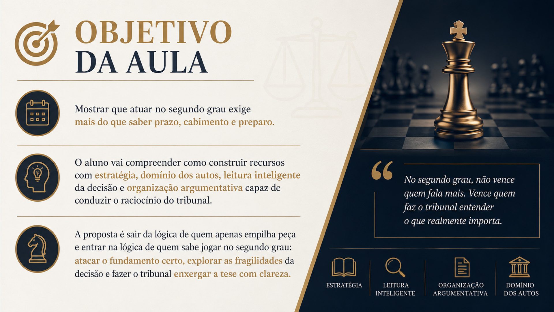 Objetivo da aula